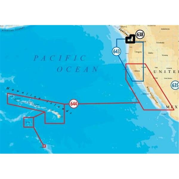 Navionics MSD-638P+ Navionics MSD638 Platinum Plus Puget Sound MSD/638P+